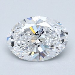 Diament szlif owalny, 1.5ct, VVS2, D, GIA 7531261210