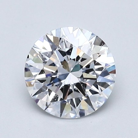 Diament szlif okrągły, 1.3ct, SI2, D, GIA 6525458999