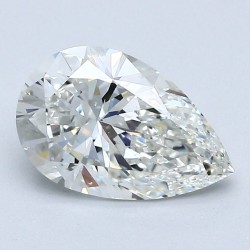 Diament szlif gruszkowy, 1.51ct, SI1, H, GIA 2536260293