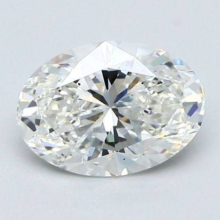 Diament szlif owalny, 1.5ct, SI1, I, GIA 1528382590