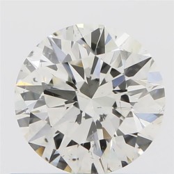 Diament szlif okrągły, 0.51ct, SI1, I, IGI 371985802