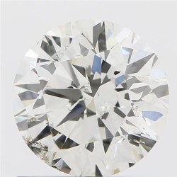 Diament szlif okrągły, 0.71ct, SI2, I, IGI 380991221