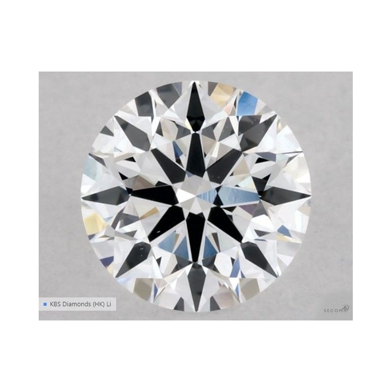 Diament szlif okrągły, 0.33ct, SI1, D, GIA 2486801545