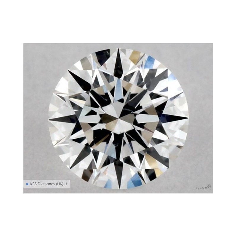 Diament szlif okrągły, 0.33ct, SI1, D, GIA 7488553835
