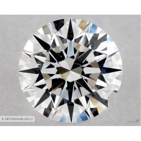 Diament szlif okrągły, 0.33ct, SI1, D, GIA 7488553835