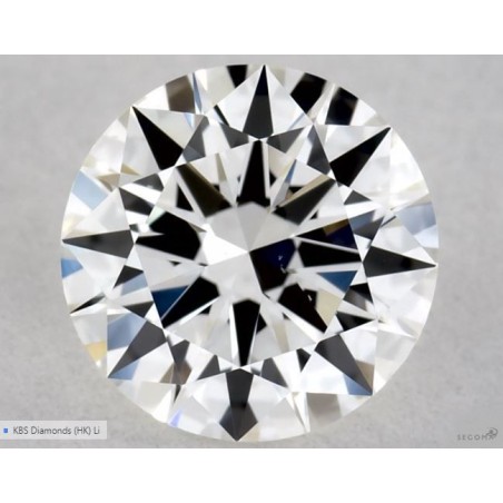 Diament szlif okrągły, 0.5ct, VS1, G, GIA 6415055243