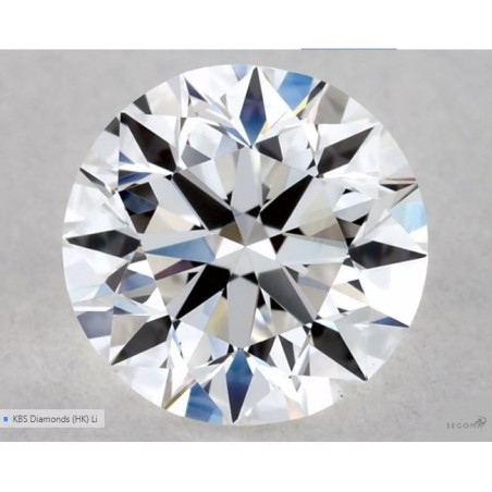 Diament szlif okrągły, 0.5ct, VS1, E, GIA 6382358839