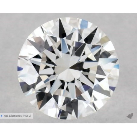 Diament szlif okrągły, 0.5ct, VS1, F, GIA 2407479048