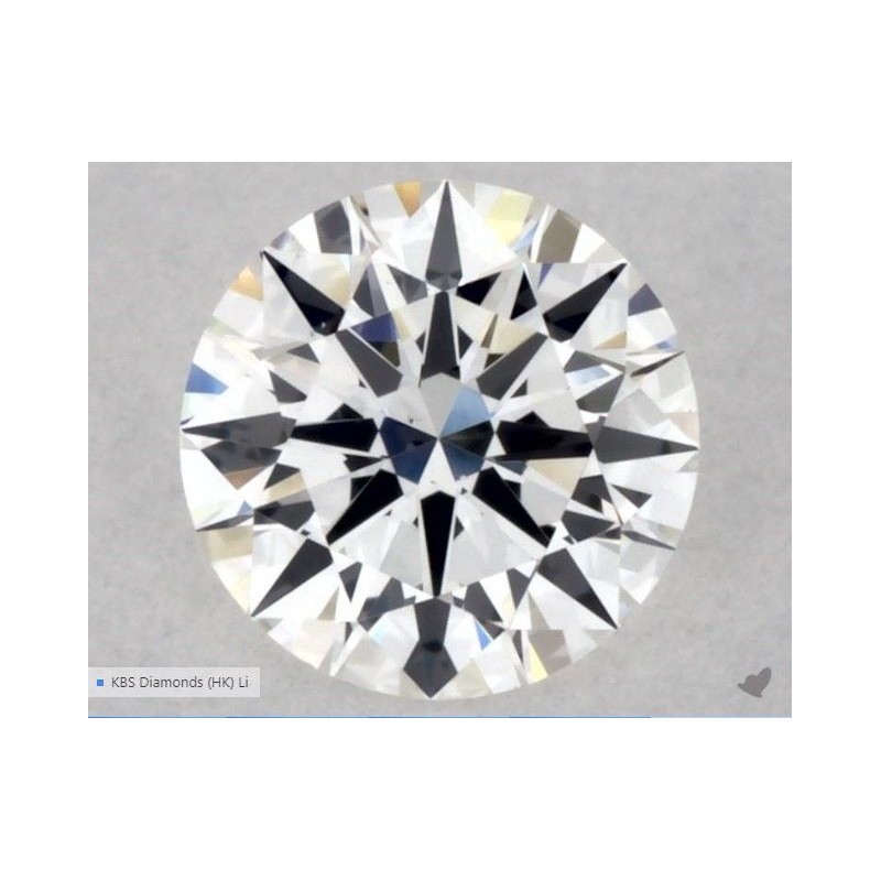 Diament szlif okrągły, 0.5ct, VS1, F, GIA 7418842214
