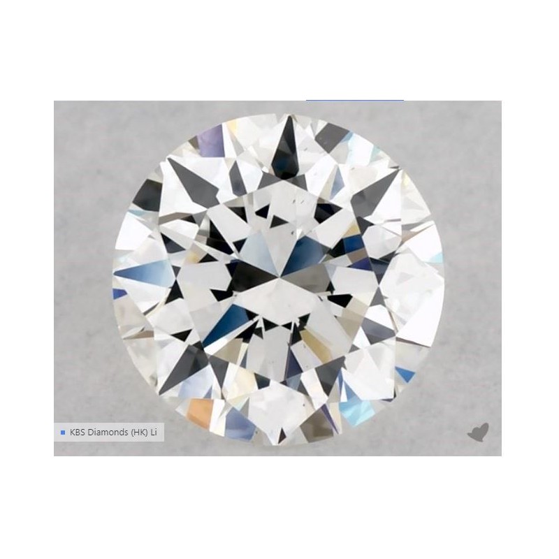 Diament szlif okrągły, 0.5ct, VS1, F, GIA 7413976658