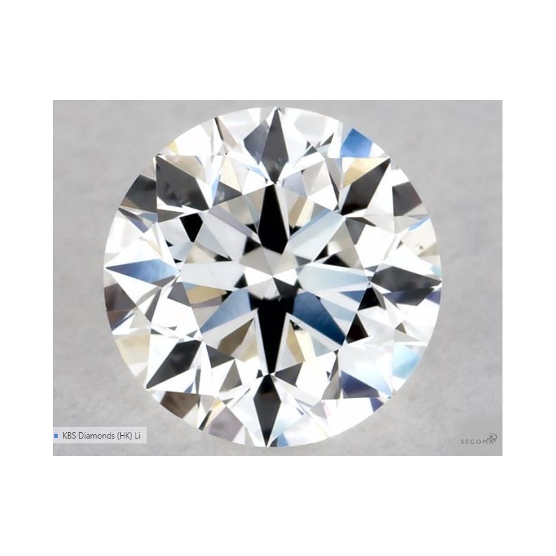 Diament szlif okrągły, 0.5ct, VS2, E, GIA 6421126621