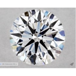 Diament szlif okrągły, 0.5ct, VS2, D, GIA 6391307554