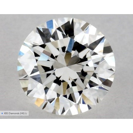 Diament szlif okrągły, 0.53ct, VVS2, H, GIA 2437632163