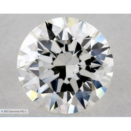 Diament szlif okrągły, 0.53ct, VS1, H, GIA 6421664235