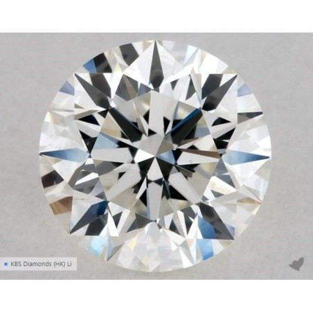 Diament szlif okrągły, 0.53ct, VS1, I, GIA 1437754926