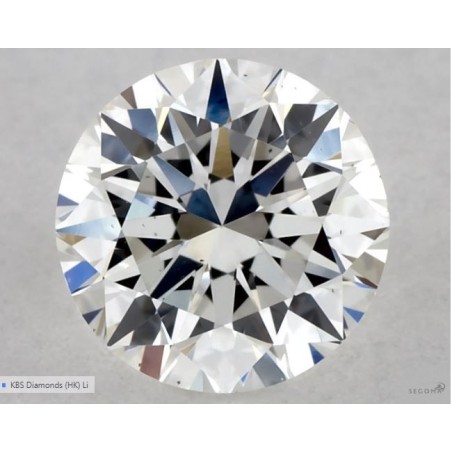 Diament szlif okrągły, 0.51ct, VS1, G, GIA 1418180908