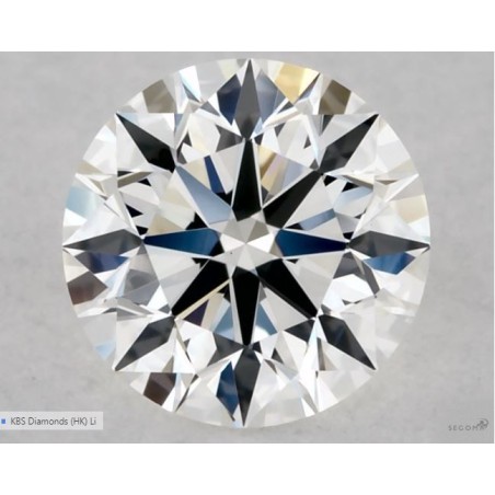 Diament szlif okrągły, 0.52ct, VVS2, G, GIA 7418734889