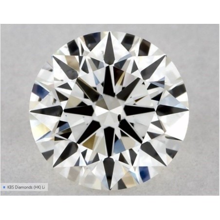 Diament szlif okrągły, 0.53ct, SI1, I, GIA 7448833432