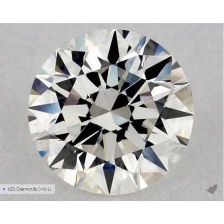 Diament szlif okrągły, 0.53ct, VS2, I, GIA 1467492646