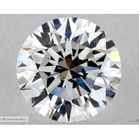 Diament szlif okrągły, 0.53ct, VS2, E, GIA 7438147894