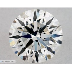 Diament szlif okrągły, 0.54ct, VVS2, H, GIA 2447361461