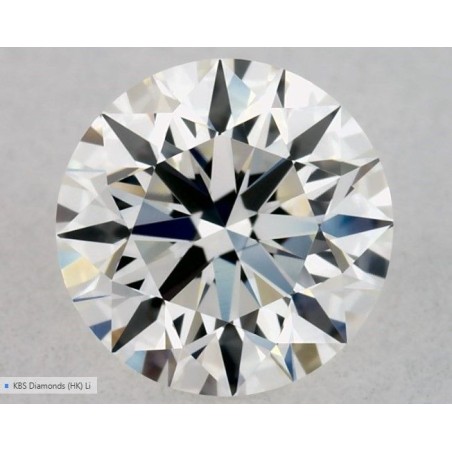 Diament szlif okrągły, 0.54ct, VVS2, H, GIA 2447361461