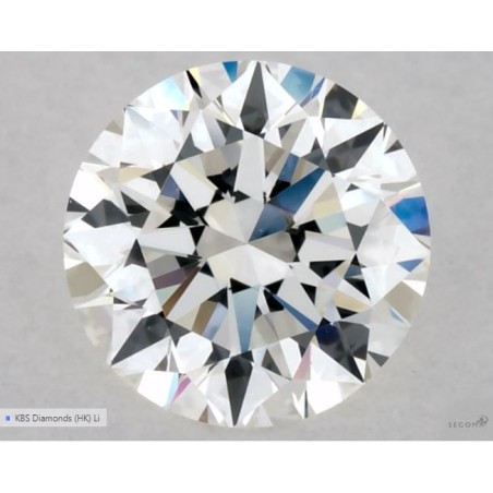 Diament szlif okrągły, 0.54ct, VS1, G, GIA 2424975341