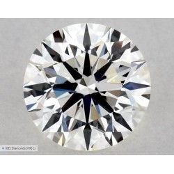 Diament szlif okrągły, 0.55ct, VVS2, H, GIA 1415922892