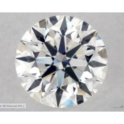 Diament szlif okrągły, 0.56ct, VVS2, G, GIA 6445030722