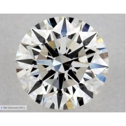 Diament szlif okrągły, 0.55ct, VS1, I, GIA 2437051599
