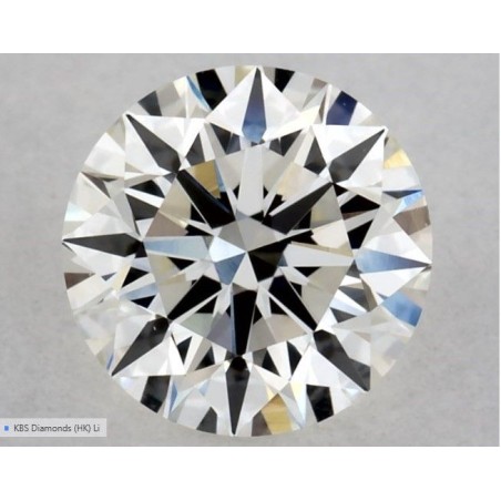 Diament szlif okrągły, 0.55ct, VS1, I, GIA 2437051599
