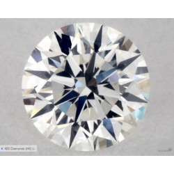 Diament szlif okrągły, 0.56ct, VVS2, G, GIA 1443178197