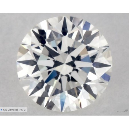 Diament szlif okrągły, 0.56ct, VVS2, G, GIA 7448945685