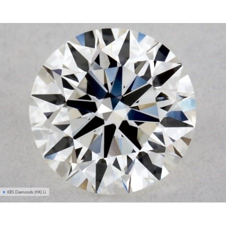 Diament szlif okrągły, 0.56ct, VVS2, H, GIA 6442874586