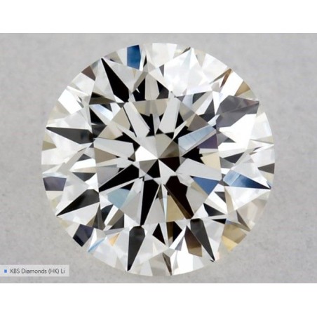 Diament szlif okrągły, 0.56ct, VVS2, H, GIA 1435369200