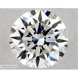 Diament szlif okrągły, 0.57ct, VVS2, H, GIA 2436714050