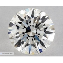 Diament szlif okrągły, 0.57ct, VVS2, H, GIA 7418866016