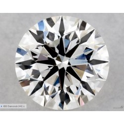 Diament szlif okrągły, 0.57ct, VVS2, G, GIA 7418217221