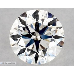Diament szlif okrągły, 0.57ct, VVS2, H, GIA 1429749373