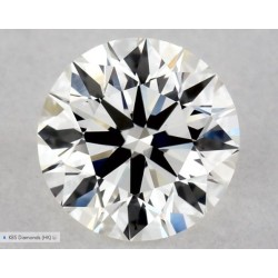 Diament szlif okrągły, 0.57ct, VVS2, H, GIA 2427620996