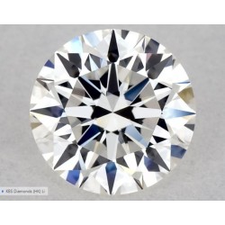 Diament szlif okrągły, 0.58ct, VVS2, G, GIA 6442632501