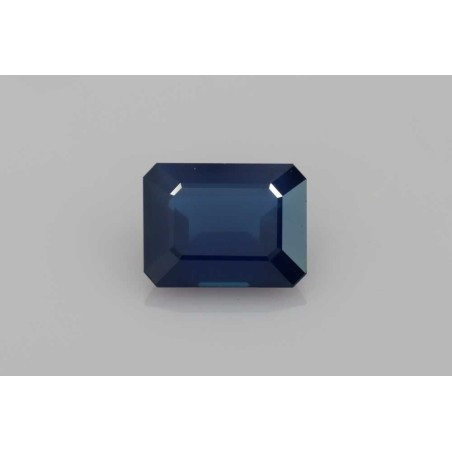 Szafir szlif szmaragdowy, 3.95 ct, BLUE, GIA 1448755766
