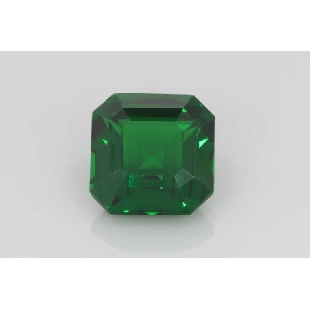 Granat Asscher, 3.72 ct, GREEN, GIA 6481455111