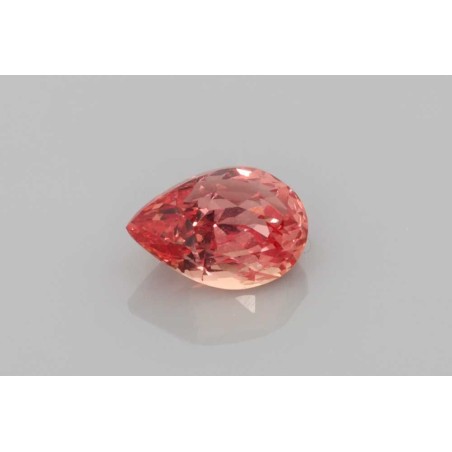 Szafir szlif gruszkowy, 1.04 ct, ORANGE, GIA 6451905274