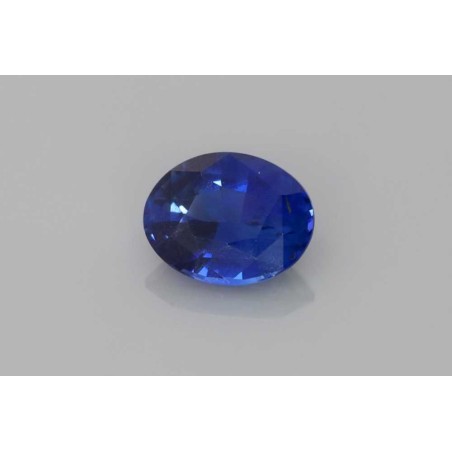 Szafir szlif owalny, 0.81 ct, BLUE, GIA 2486545595