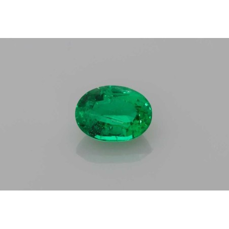 Szmaragd szlif owalny, 1.4 ct, GREEN, GIA 2444955918