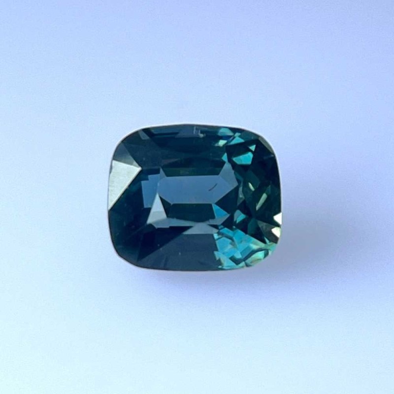 Szafir szlif poduszkowy, 2 ct, TEAL, GIA 7518678669