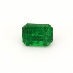 Granat szlif szmaragdowy, 0.74 ct, GREEN, IGI 640466594