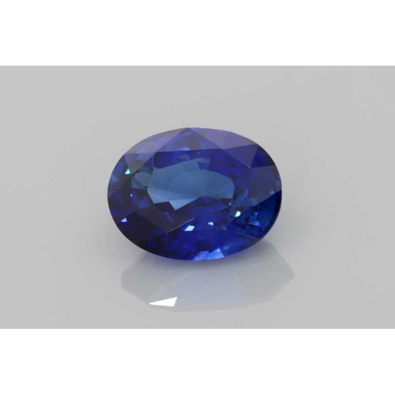 Szafir szlif owalny, 3.68 ct, BLUE, GIA 5506019749
