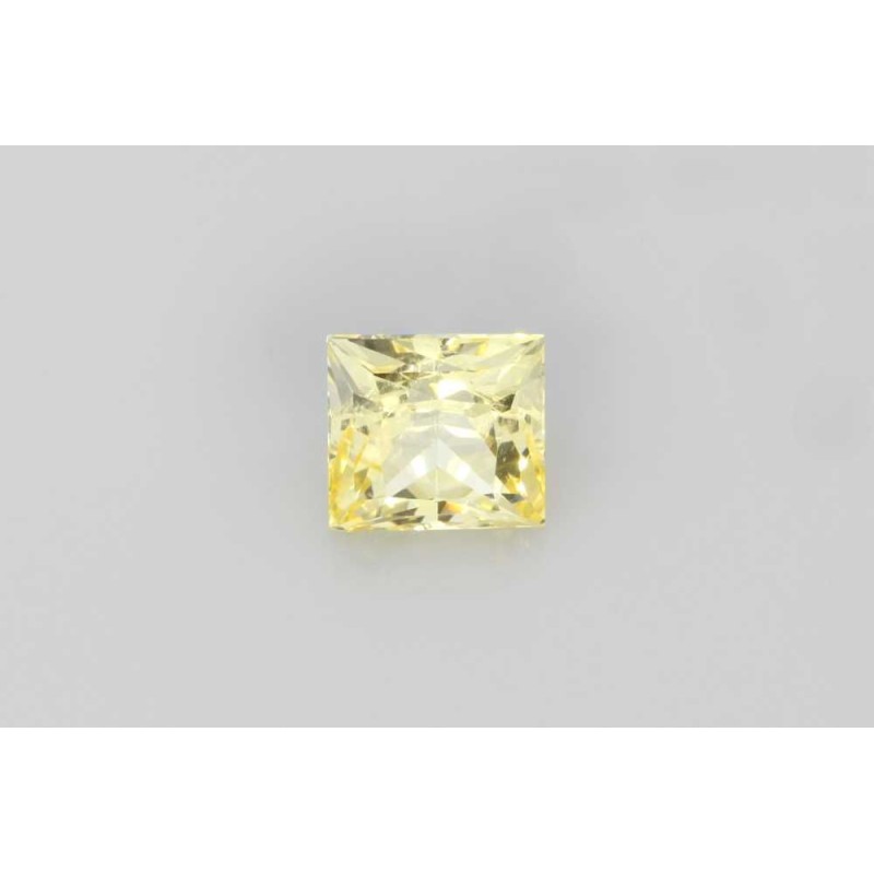 Szafir szlif princess, 3.97 ct, YELLOW, GIA 6331765285 Szafir szlif princess, 3.97 ct, YELLOW, GIA 6331765285